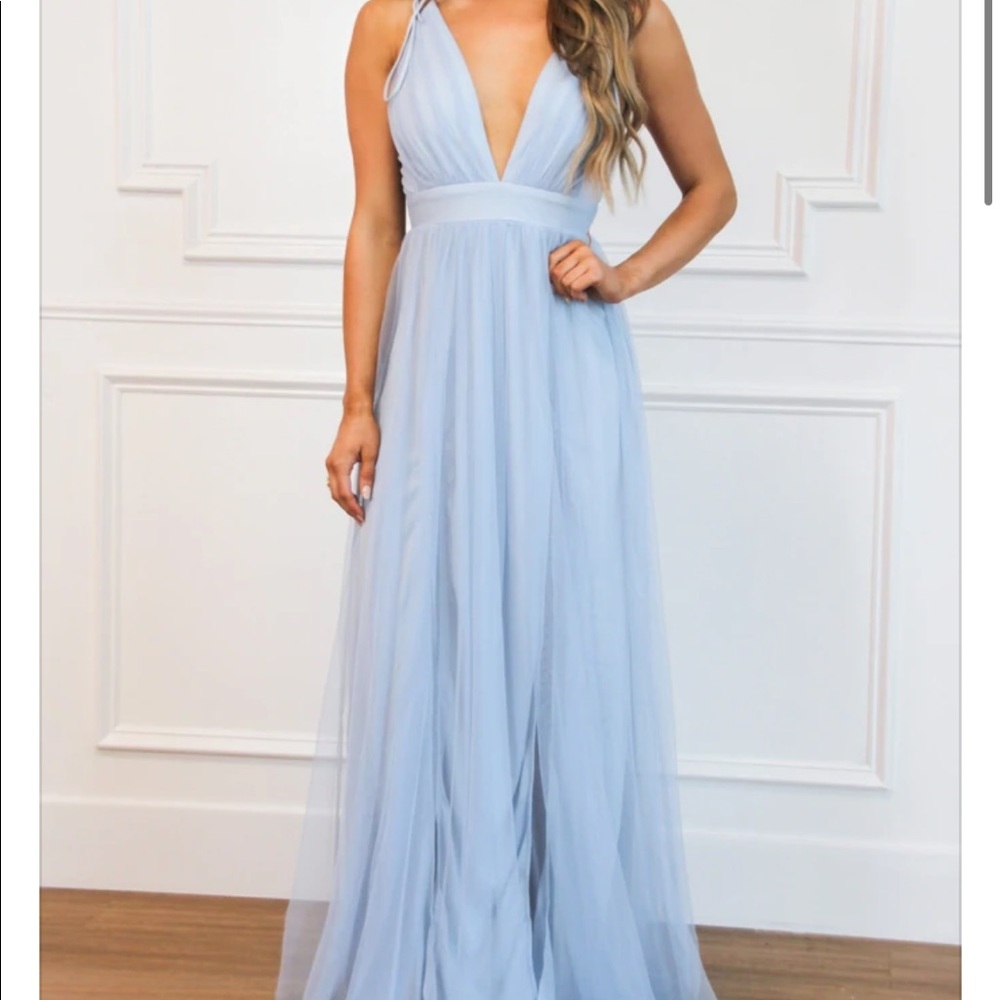 NWT Bella and Bloom Blue Tulle Dress